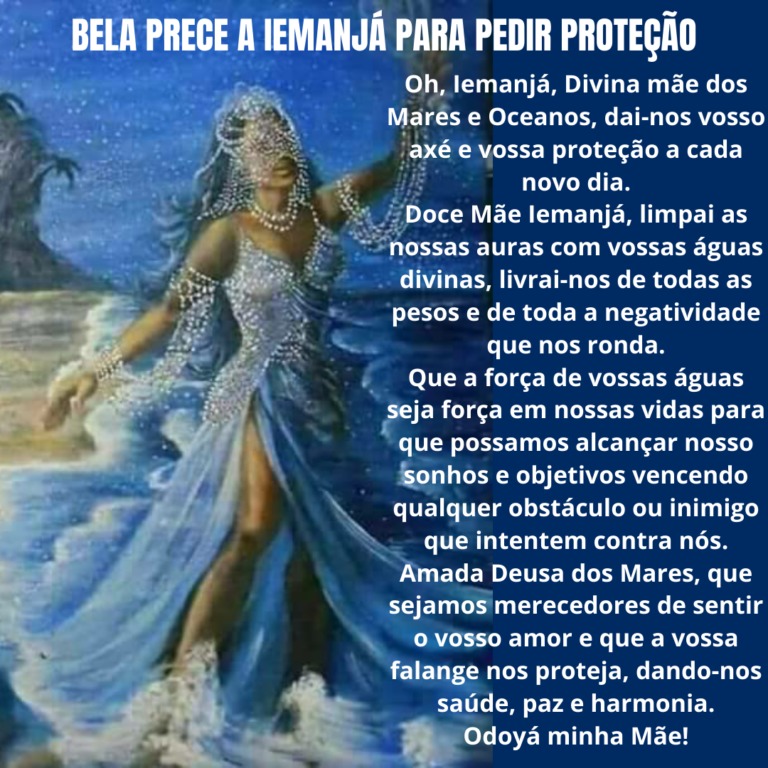 Confira uma bela prece a Iemanjá para pedir proteção à Mãe dos Mares