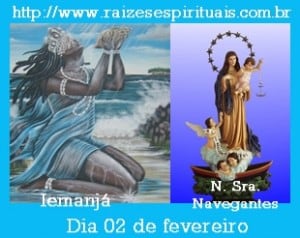 02 de fevereiro - dia de Iemanjá