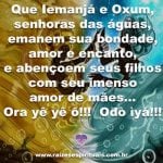 Salve Oxum e Iemanjá-as senhoras das águas