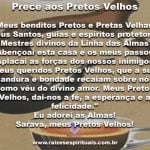 Prece aos Pretos Velhos para reforçar nossos pedidos no dia 13 de Maio