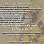 Ora Yê Yê Ô, Oxum! Salve Senhora do ouro! Benditas são suas águas…