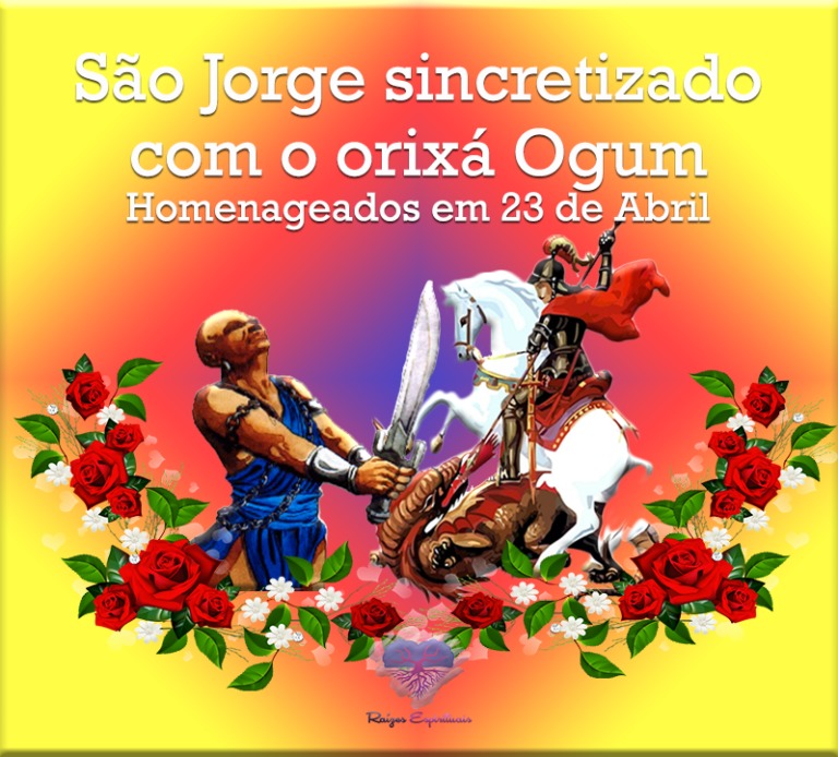 sao-jorge-sincretismo-ogum - Raizes Espirituais