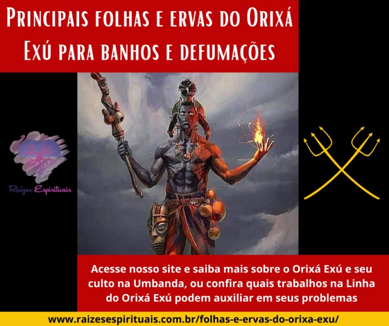 Principais Folhas E Ervas Do Orixá Exú Para Banhos E Defumações 9398