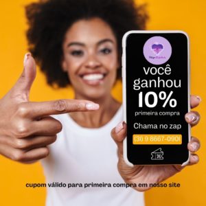 Promoção de Setembro 2024 - Você ganha 10% na sua primeira compra no site