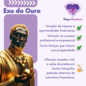 Todo dia 7 - Oferenda a Exu do Ouro